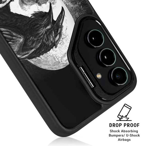 Alchemy Carta Poes Raven Galaxy S24 FE Kickstand Case